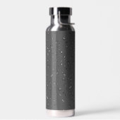 Raindrop-Design auf Grau Trinkflasche (Links)