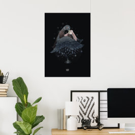 RAINDROP DUCK von Alexandra Dikaia Poster