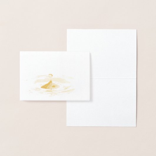 Raindrop Folienkarte (Anzeige)