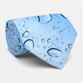 Raindrop Necktie Krawatte (Gerollt)