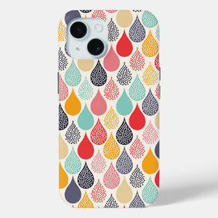 Raindrop Pop Art Dot Muster Case-Mate iPhone Hülle