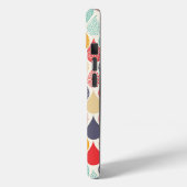 Raindrop Pop Art Dot Muster Case-Mate iPhone Hülle (Rückseite / Links)