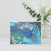 Raindrop Postkarte (Stehend Vorderseite)