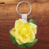 Raindrop Rose Schlüsselanhänger (Vorderseite)