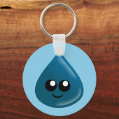 Raindrop, Wassertropfen, Tropfen der Träne, kunden Schlüsselanhänger (Vorderseite)