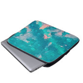 Raindrops Abstrakt Laptopschutzhülle (Vorne Knopf)