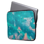Raindrops Abstrakt Laptopschutzhülle (Vorderseite Links)