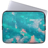 Raindrops Abstrakt Laptopschutzhülle (Vorderseite)