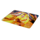 Raindrops Abstrakt Schneidebrett (Ecke)