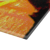 Raindrops Abstrakt Schneidebrett (Ecke)