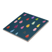 Raindrops Art Collage niedliche Collage boho Fliese (Seite)