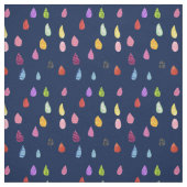 Raindrops Art Collage niedliche Collage Boho Stoff (Muster)