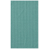 Raindrops auf grünem Metall Tischdecke (Vorderseite)