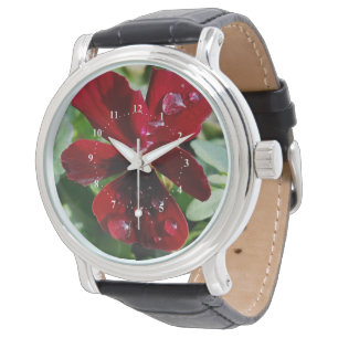 Raindrops auf Panik Armbanduhr