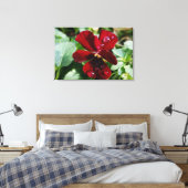 Raindrops auf Panik Leinwanddruck (Insitu (Schlafzimmer))