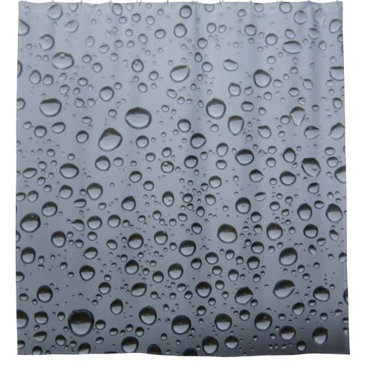 Raindrops auf Windows Duschvorhang (Vorderseite)
