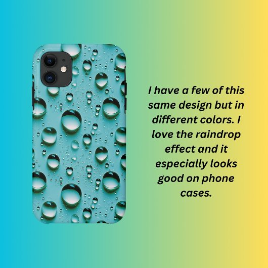 Raindrops Case-Mate iPhone Hülle