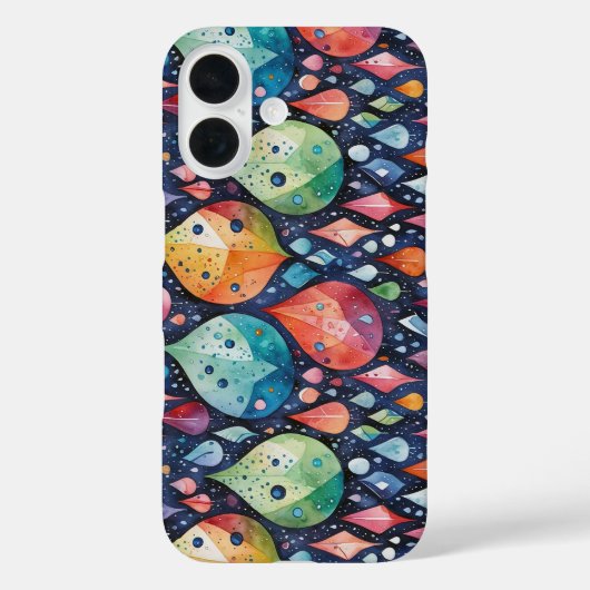 Raindrops fallen auf den Boden 4 - iPhone Case (Rückseite)
