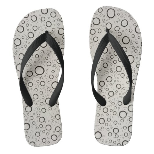 Raindrops Flip Flops Badesandalen (Fußbett)