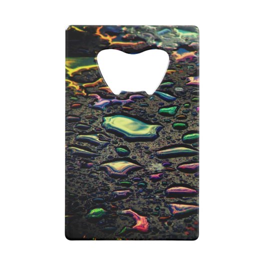 Raindrops Geldbeutel Flaschenöffner (Vorderseite)