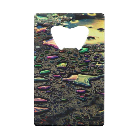 Raindrops Geldbeutel Flaschenöffner (Rückseite)