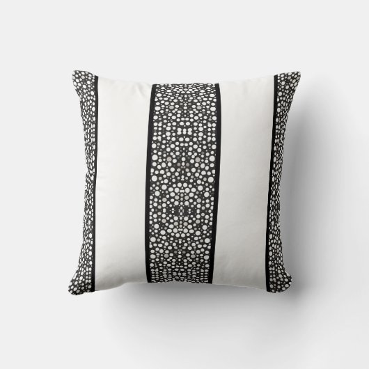 Raindrops I Big Stripes Kissen (Rückseite)