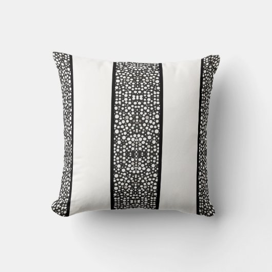 Raindrops I Big Stripes Kissen (Vorderseite)