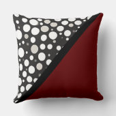 Raindrops II Kissen (Rückseite)