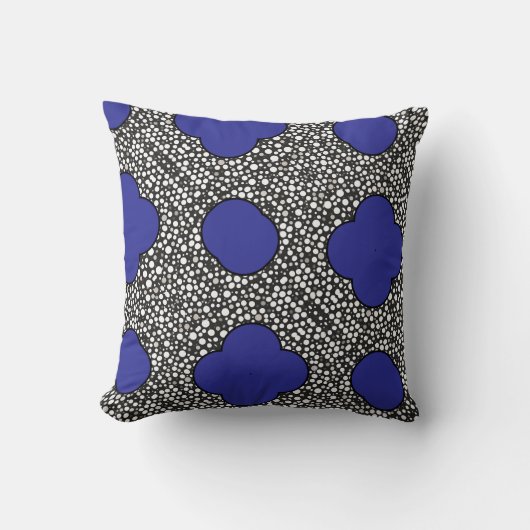 Raindrops III Kissen (Vorderseite)