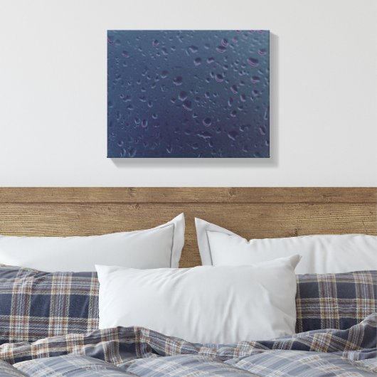 Raindrops Leinwanddruck (Insitu (Schlafzimmer))