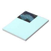 Raindrops Notepad Notizblock (Rotiert)