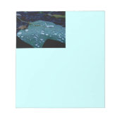 Raindrops Notepad Notizblock (Vorderseite)