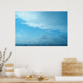 Raindrops Poster (Küche)