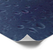 Raindrops Poster (Ecke)
