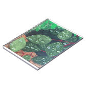 "Raindrops" SpiralNotebook Notizblock (Linke Seite)