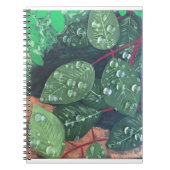 "Raindrops" SpiralNotebook Notizblock (Vorderseite)