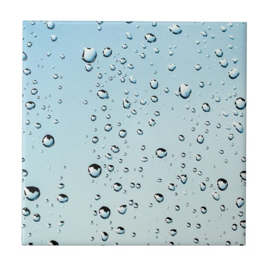 Raindrops Texture Fliese (Vorderseite)