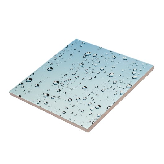 Raindrops Texture Fliese (Seite)