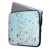 Raindrops Texture Laptopschutzhülle (Vorderseite Links)