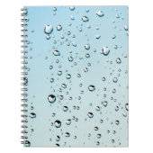 Raindrops Texture Notizblock (Vorderseite)