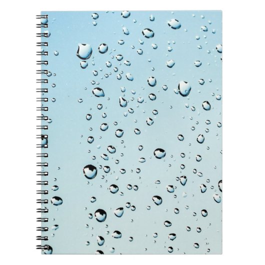 Raindrops Texture Notizblock (Vorderseite)