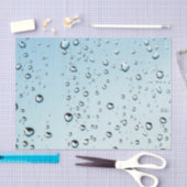 Raindrops Texture Seidenpapier (Handwerk)