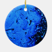 Raindrops von Shirley Taylor Keramikornament (Hinten)