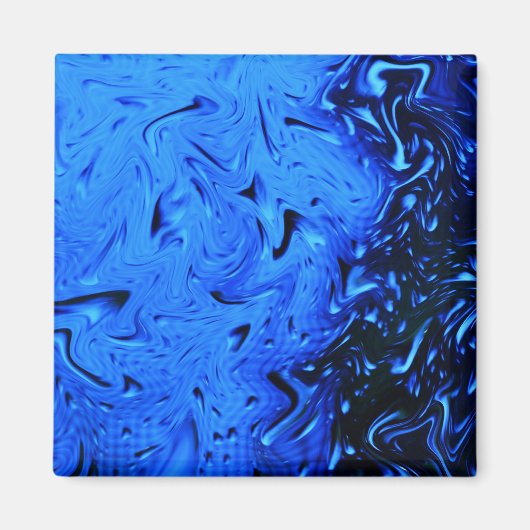 Raindrops von Shirley Taylor Magnet (Vorne)