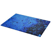 Raindrops von Shirley Taylor Schneidebrett (Ecke)