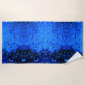 Raindrops von Shirley Taylor Strandtuch (Vorderseite)