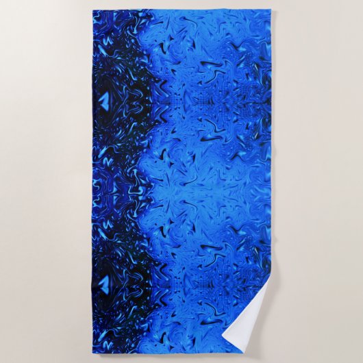 Raindrops von Shirley Taylor Strandtuch (Vorderseite)