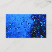 Raindrops von Shirley Taylor Visitenkarte (Vorderseite)