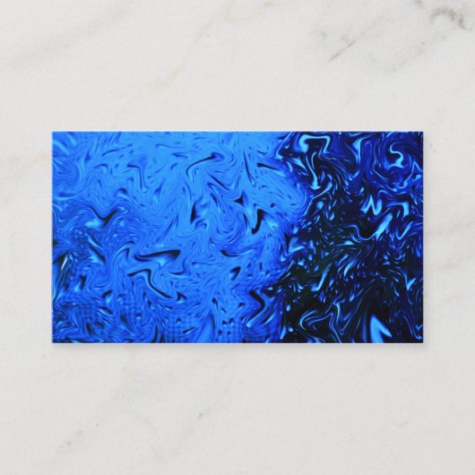 Raindrops von Shirley Taylor Visitenkarte (Vorderseite)