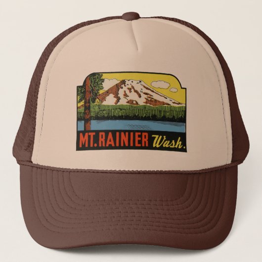 Rainer Washington Baseball Hat Truckerkappe (Vorderseite)